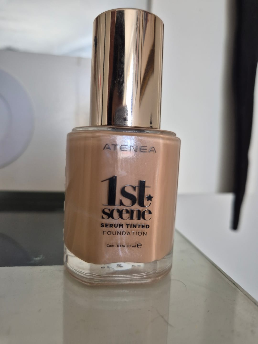 Customer photo review of TINTA DE MAQUILLAJE | SERUM TINTED