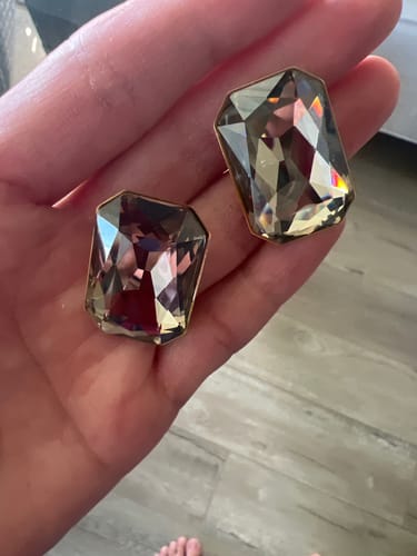Customer photo review of Stardust Earrings