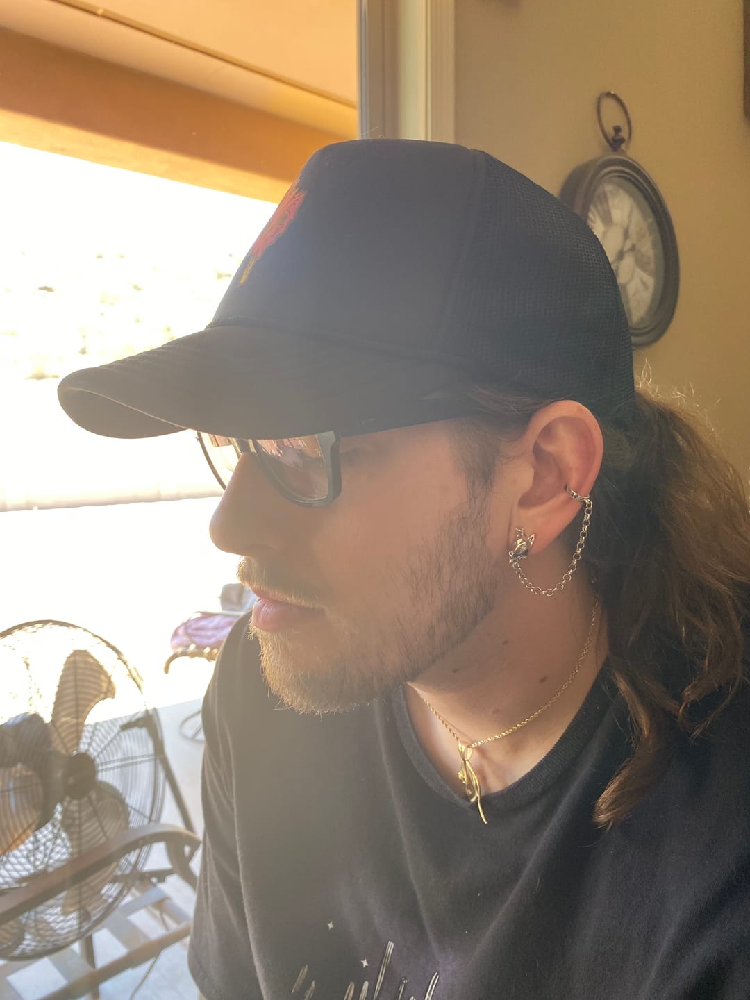 Customer photo review of HELLHOUND EARRING + CUFF