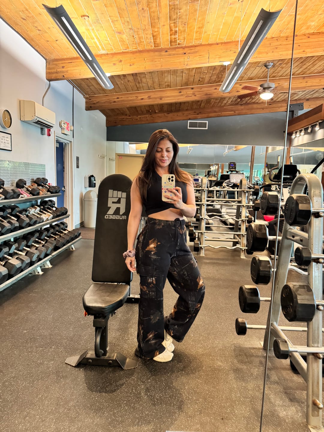 Customer photo review of W2230 - Camo Cargo Joggers