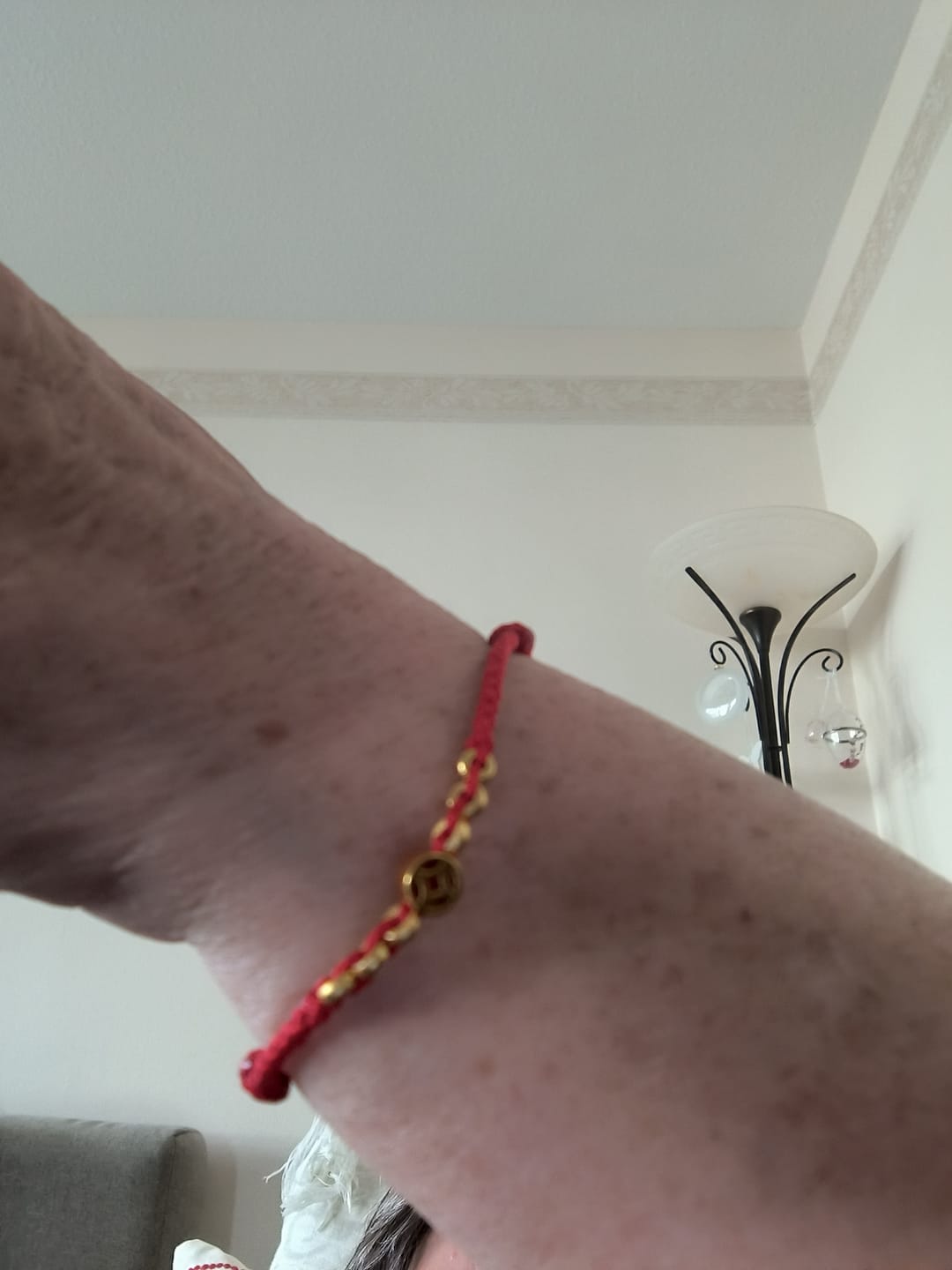 Customer photo review of Tibetisches Wunscharmband