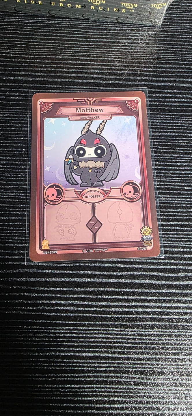 Customer photo review of TOTYM Trading Card Game | Genesis Base Set - 1st Edition