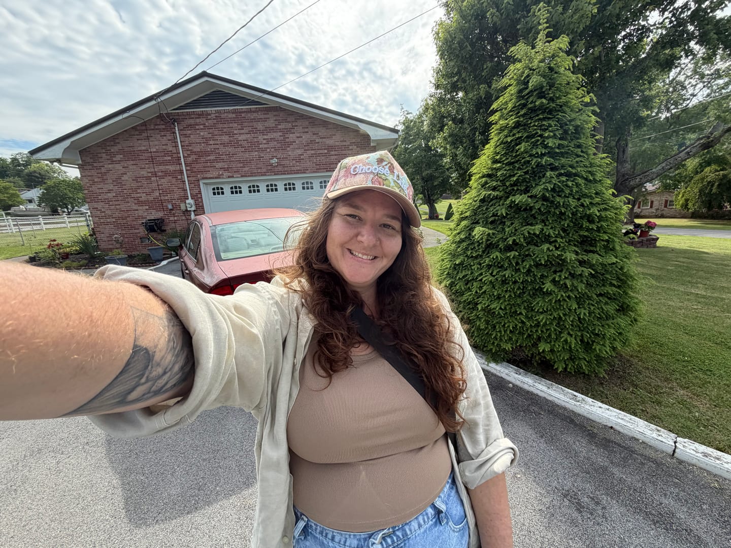 Customer photo review of Hat: Choose Life