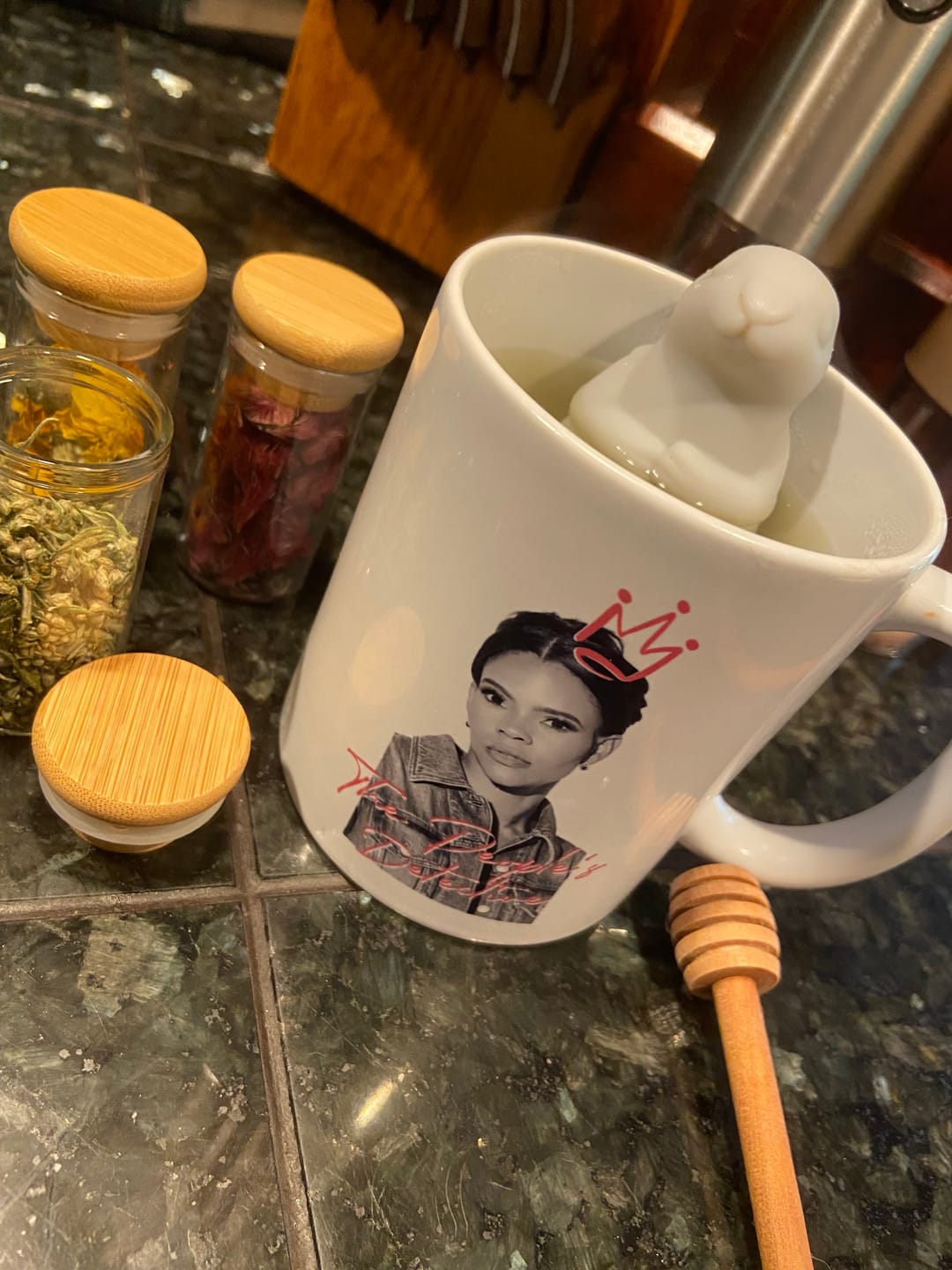 Customer photo review of People's Detective Mug