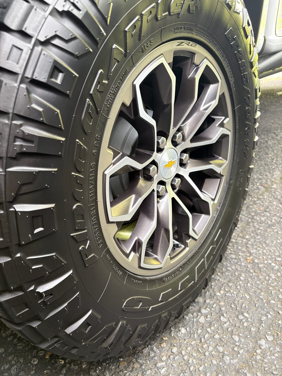 Customer photo review of The Barrel Boss Pro - wheel brush