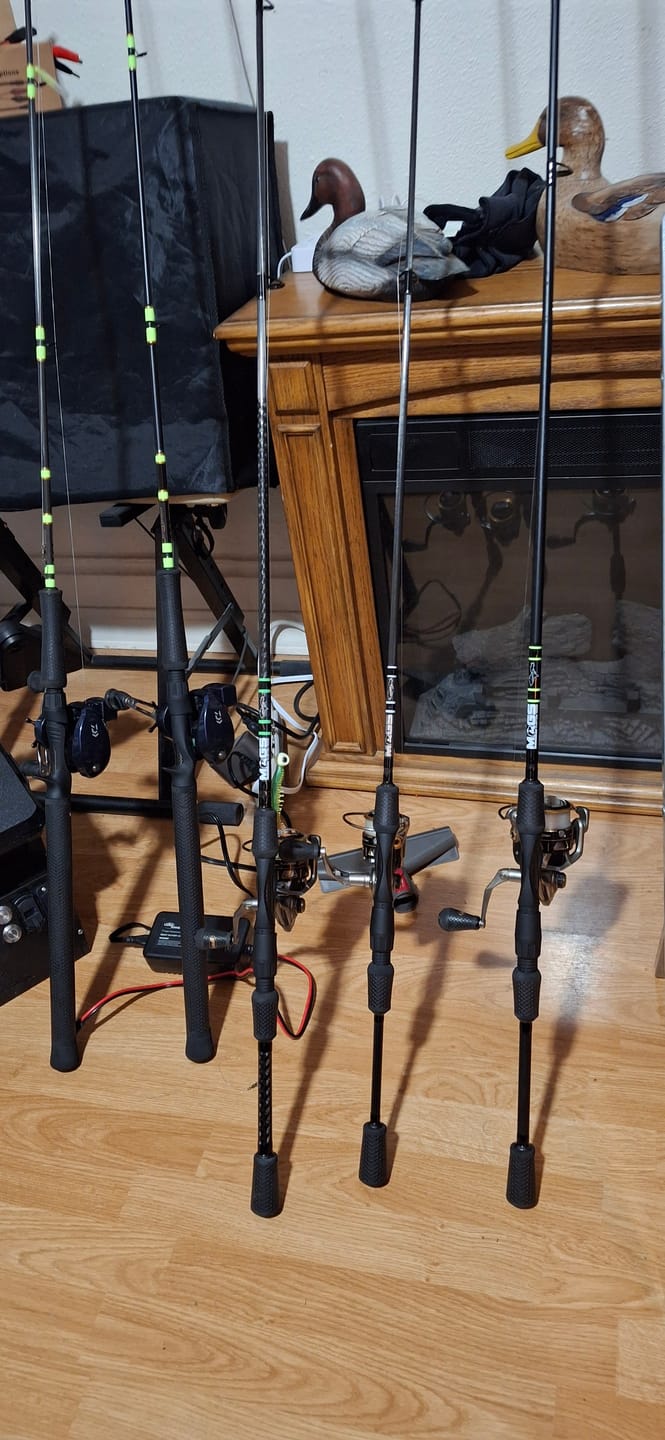 Customer photo review of Spinning Pre-Built Rod