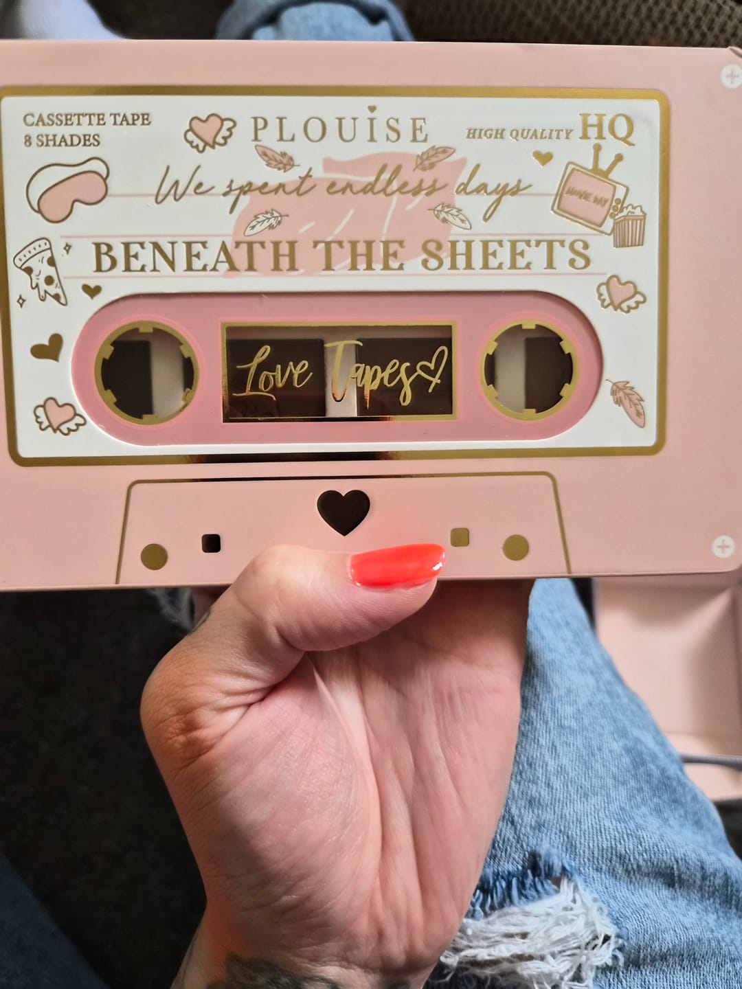 Customer photo review of Love Tapes Palette
