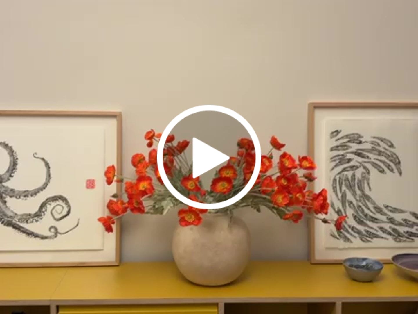 Customer video review of Coquelicots - Orange (10 tiges)
