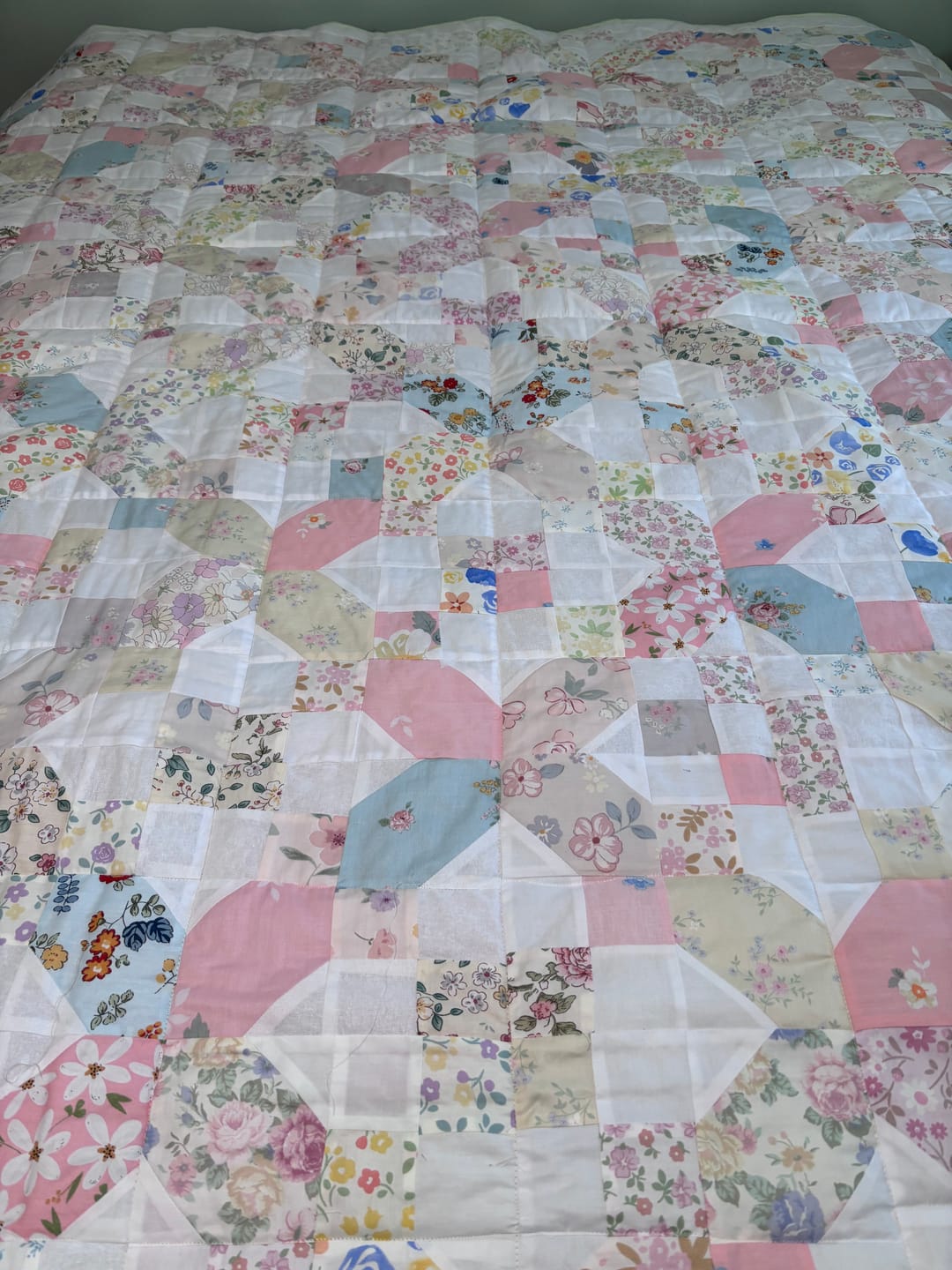Customer photo review of Extra 16 Mystery fat quarters monthly addon #3