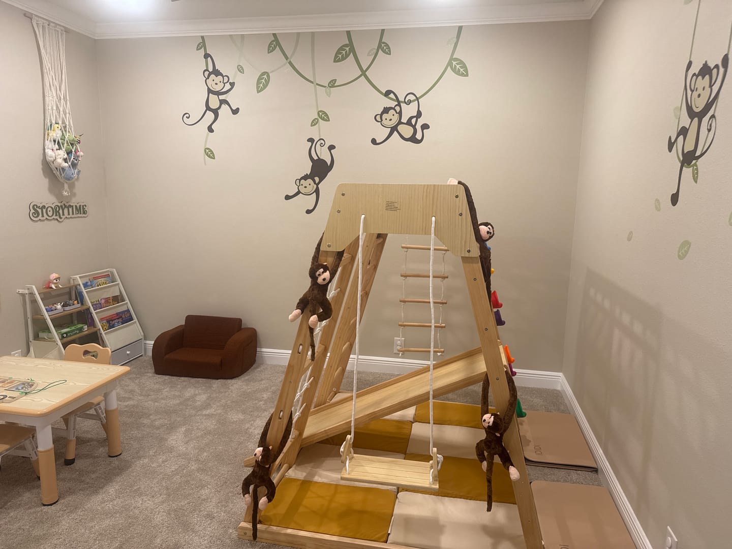 Customer photo review of Magnolia Playset Mat - For Large Magnolia (Climber Not Included)
