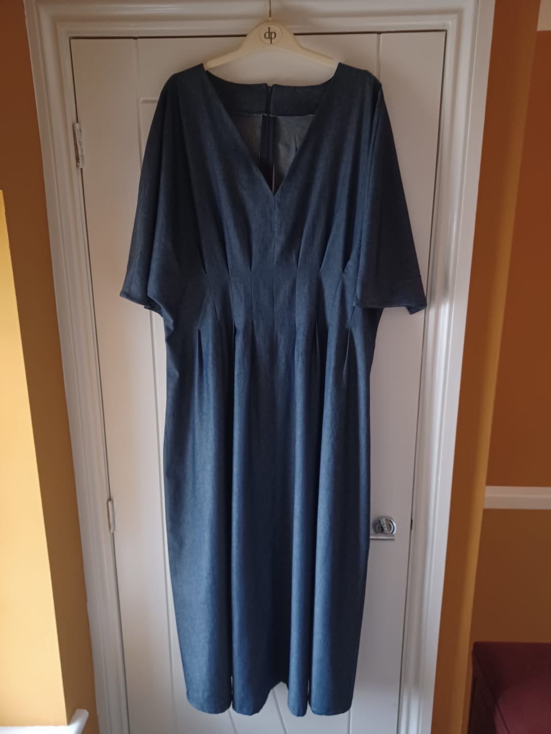 Customer photo review of Lightweight 4oz Washed Denim Fabric