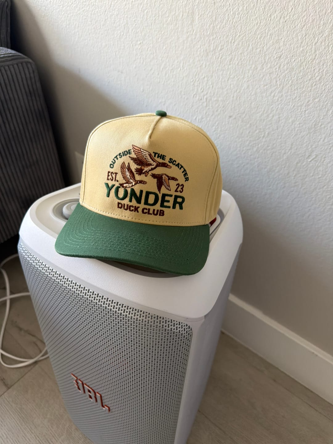 Customer photo review of Fly By SnapBack (Cream)