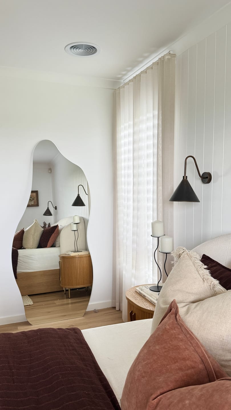 Customer photo review of Hourglass Irregular / Asymmetric Mirror | 1800 x 800mm