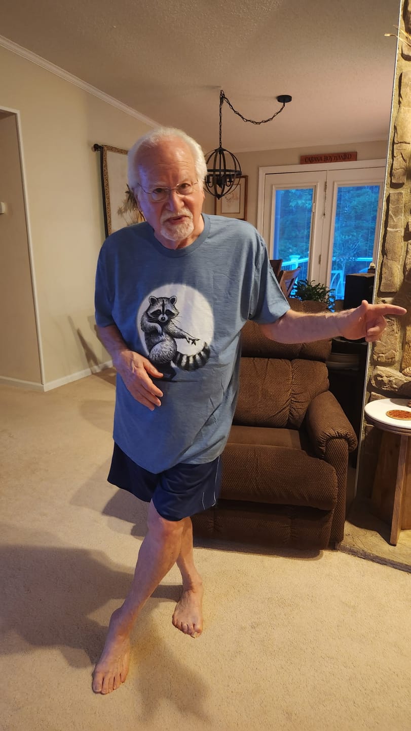 Customer photo review of The Moon Dancer T-Shirt