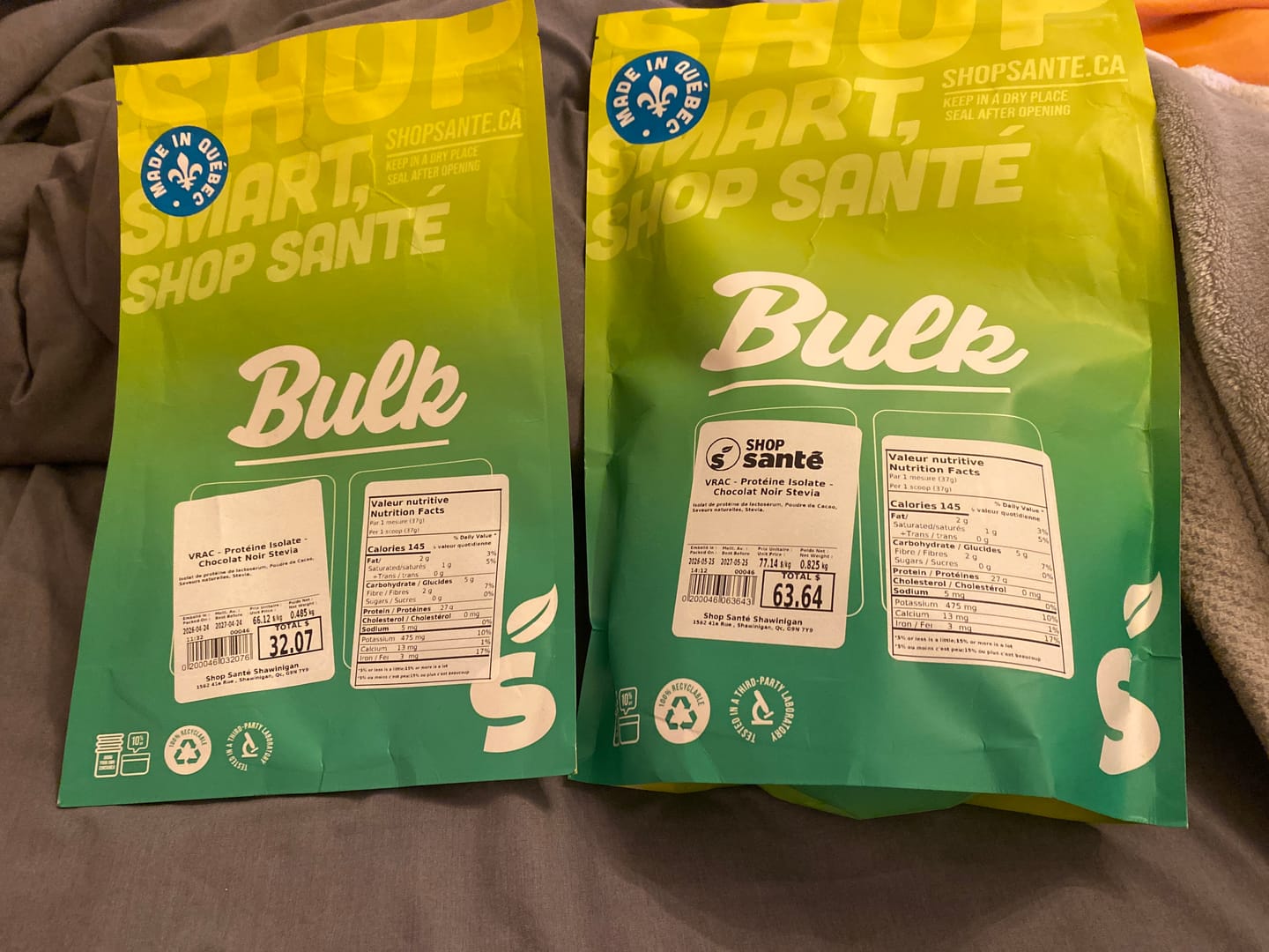 Customer photo review of VRAC - Protéine Whey - 1lb