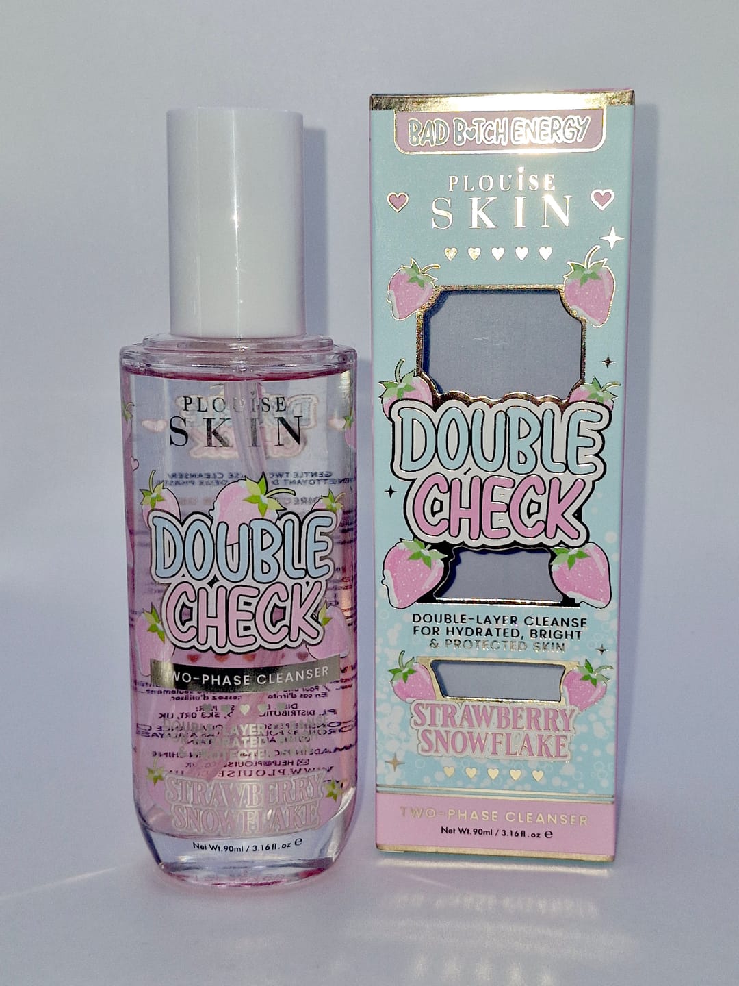 Customer photo review of Double Check Double Layer Cleanser
