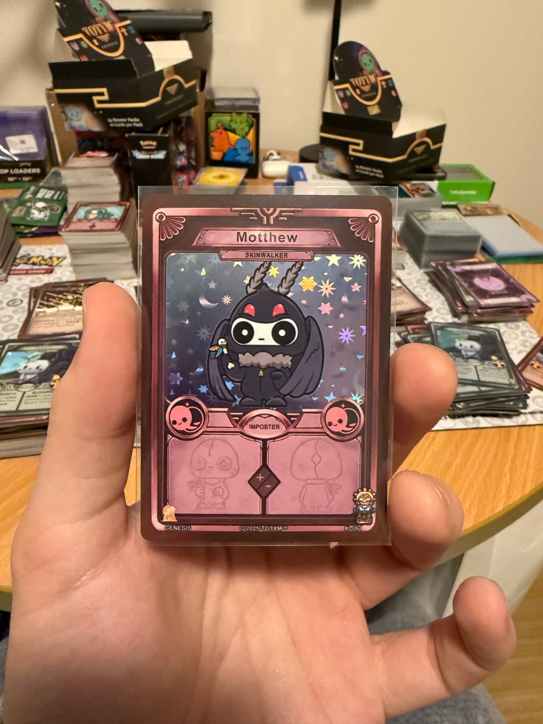 Customer photo review of TOTYM Trading Card Game | Genesis Base Set - 1st Edition