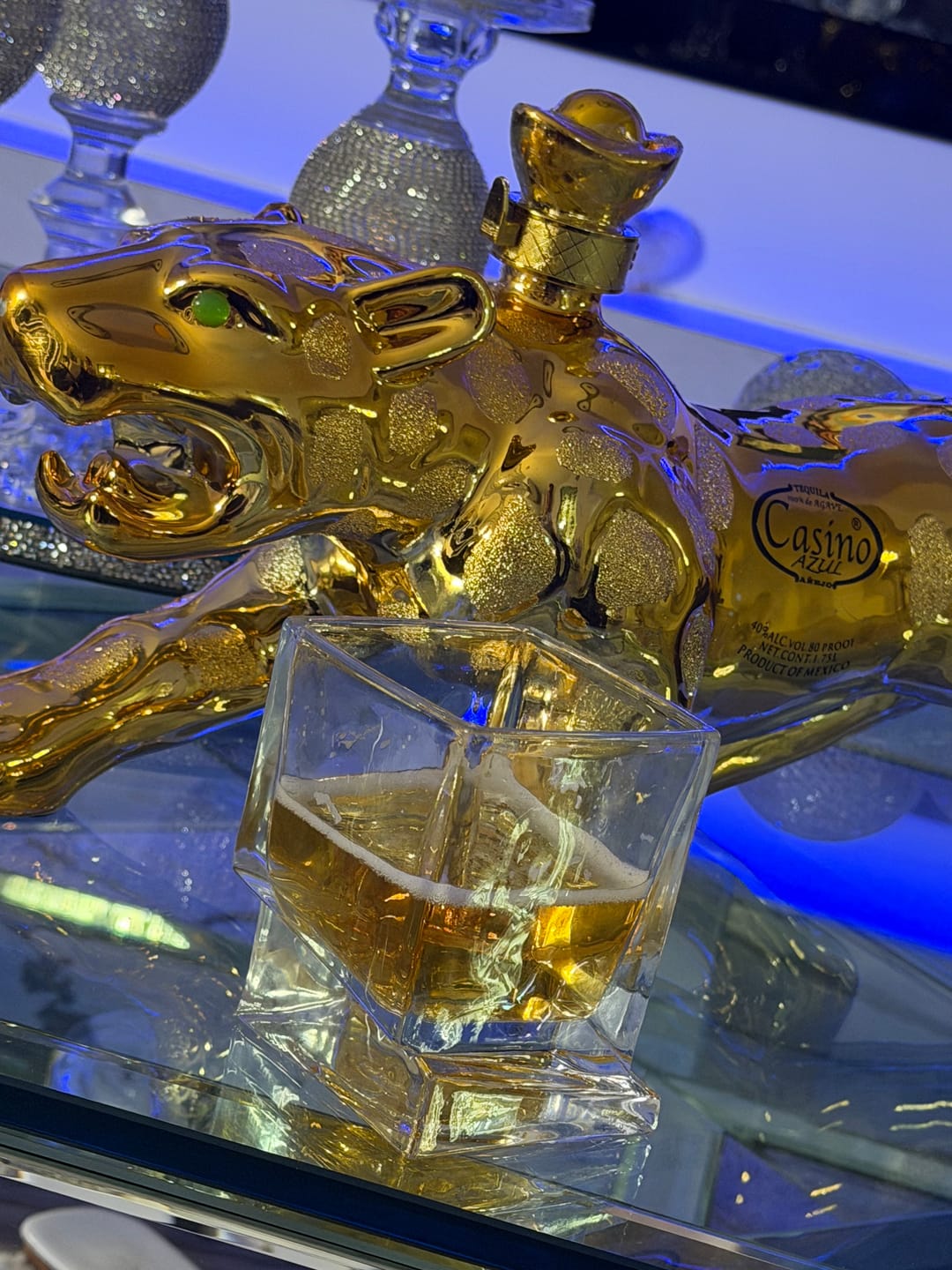 Customer photo review of Jaguar Gold Tequila Anejo 1.75L