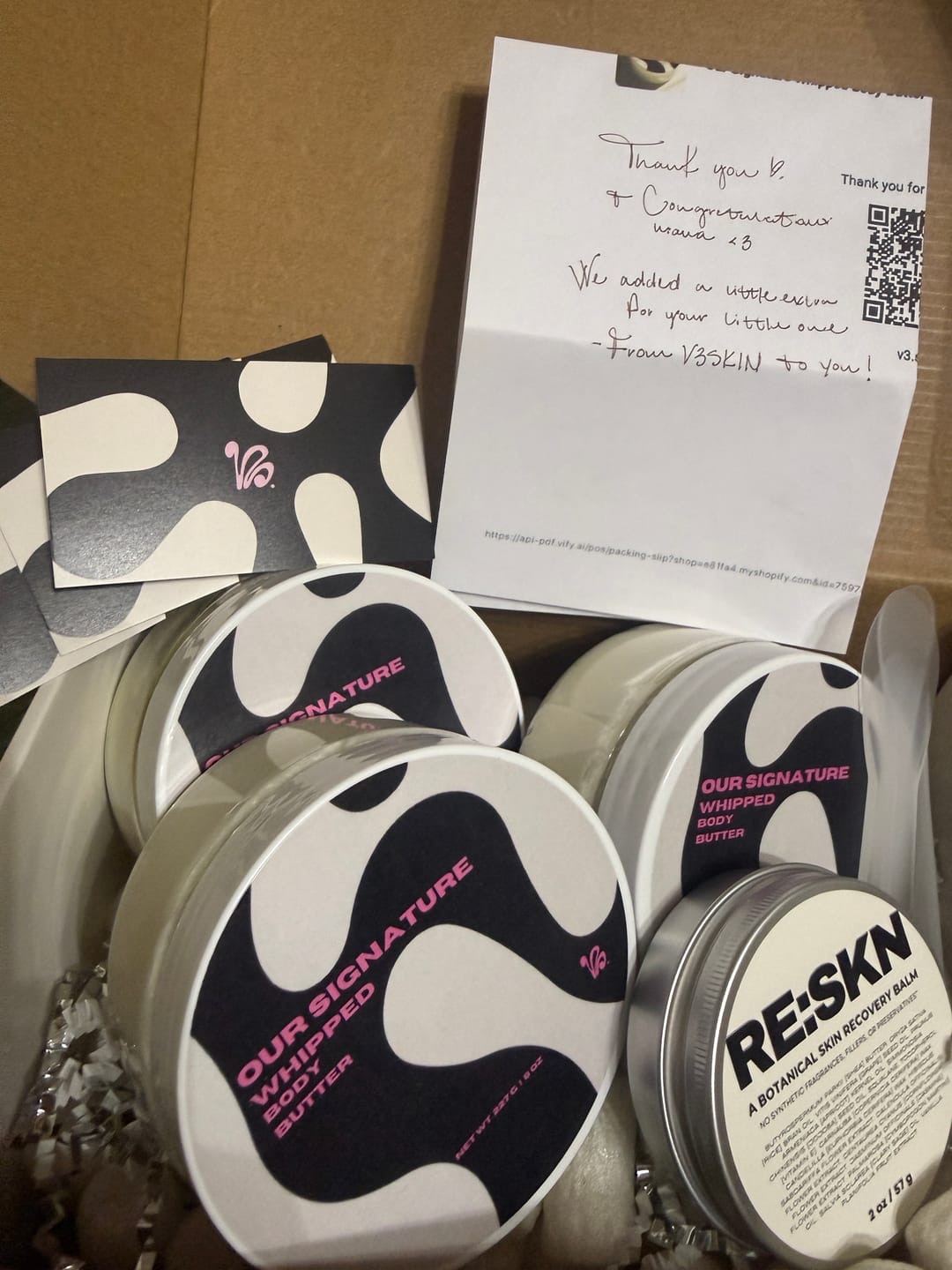 Customer photo review of Our Signature Whipped Body Butter