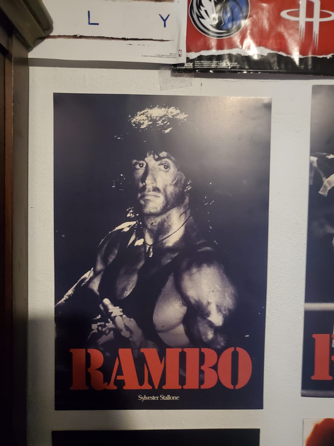 Customer photo review of Rambo Poster