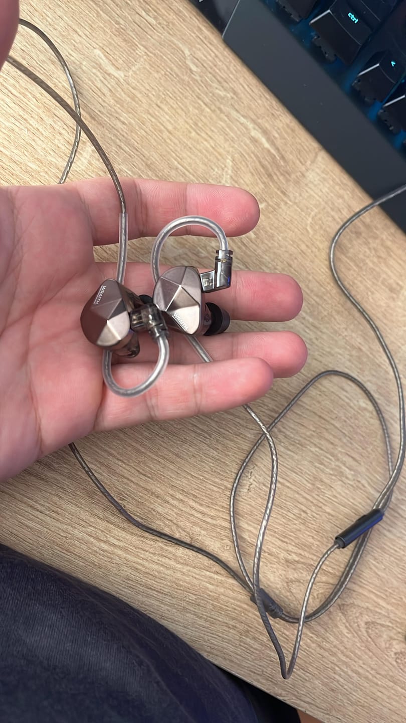 Customer photo review of Wraith Sense IEM Kulaklık