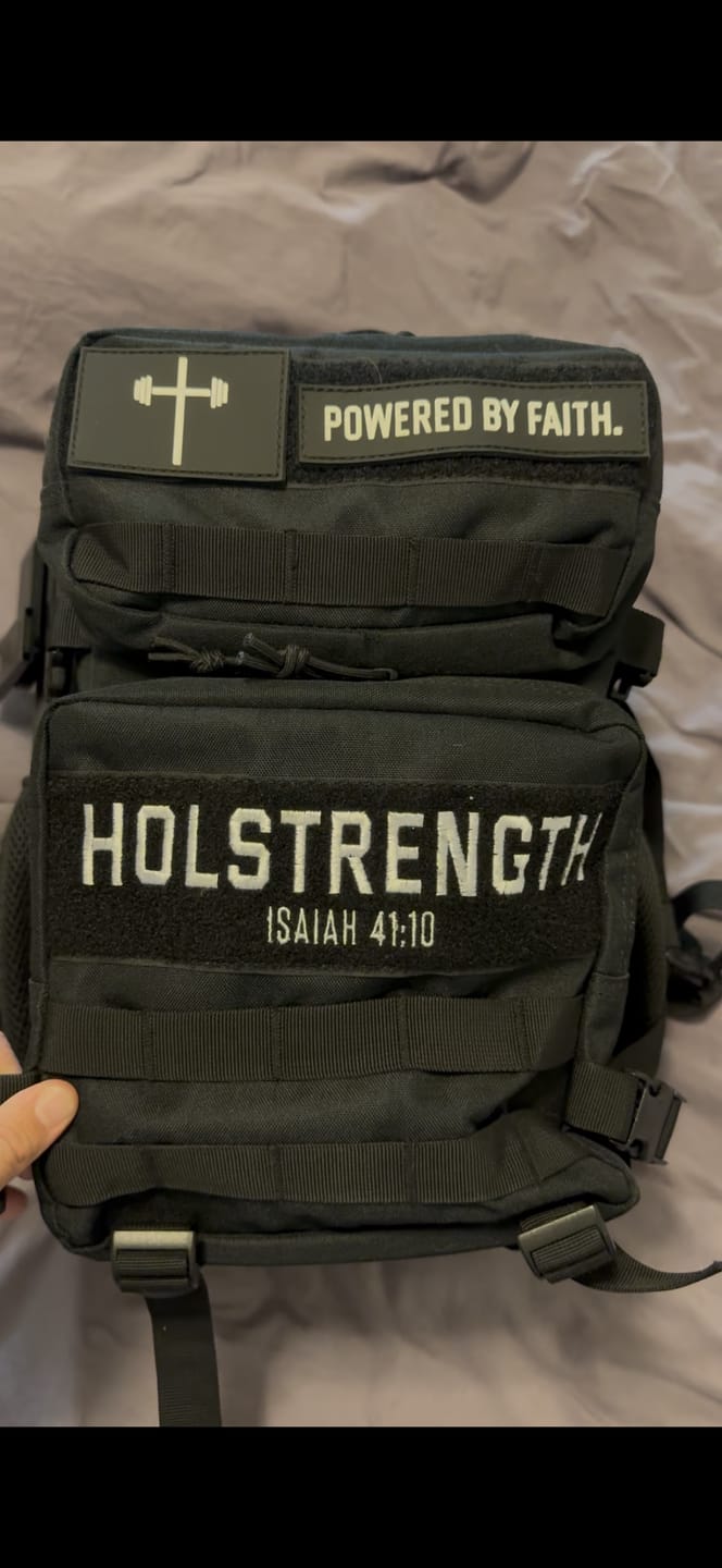 Customer photo review of 25L Tactical Backpack