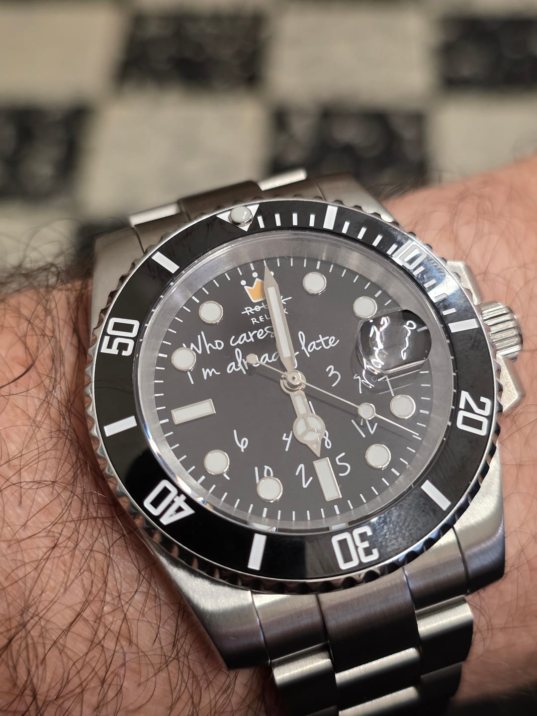 Customer photo review of HYDROCORE CLASSIC WATCH