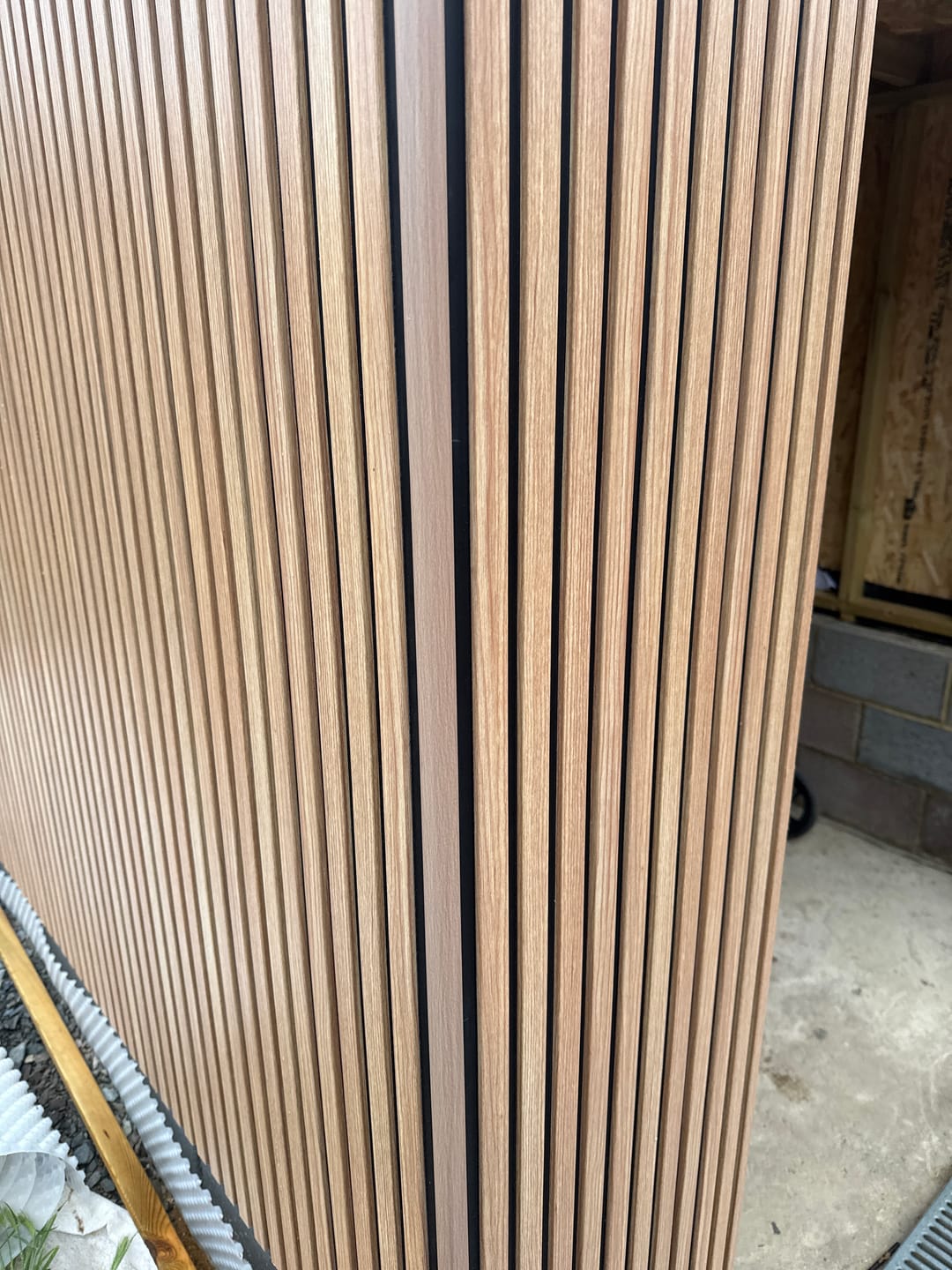 Customer photo review of Outdoor End Trim (Multiple Colours)