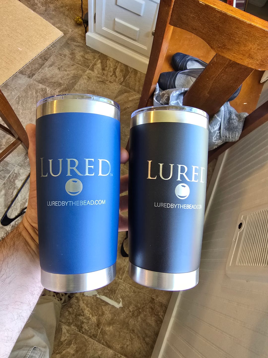 Customer photo review of (6 Pieces) Laser Engraved Tumbler | 20 oz