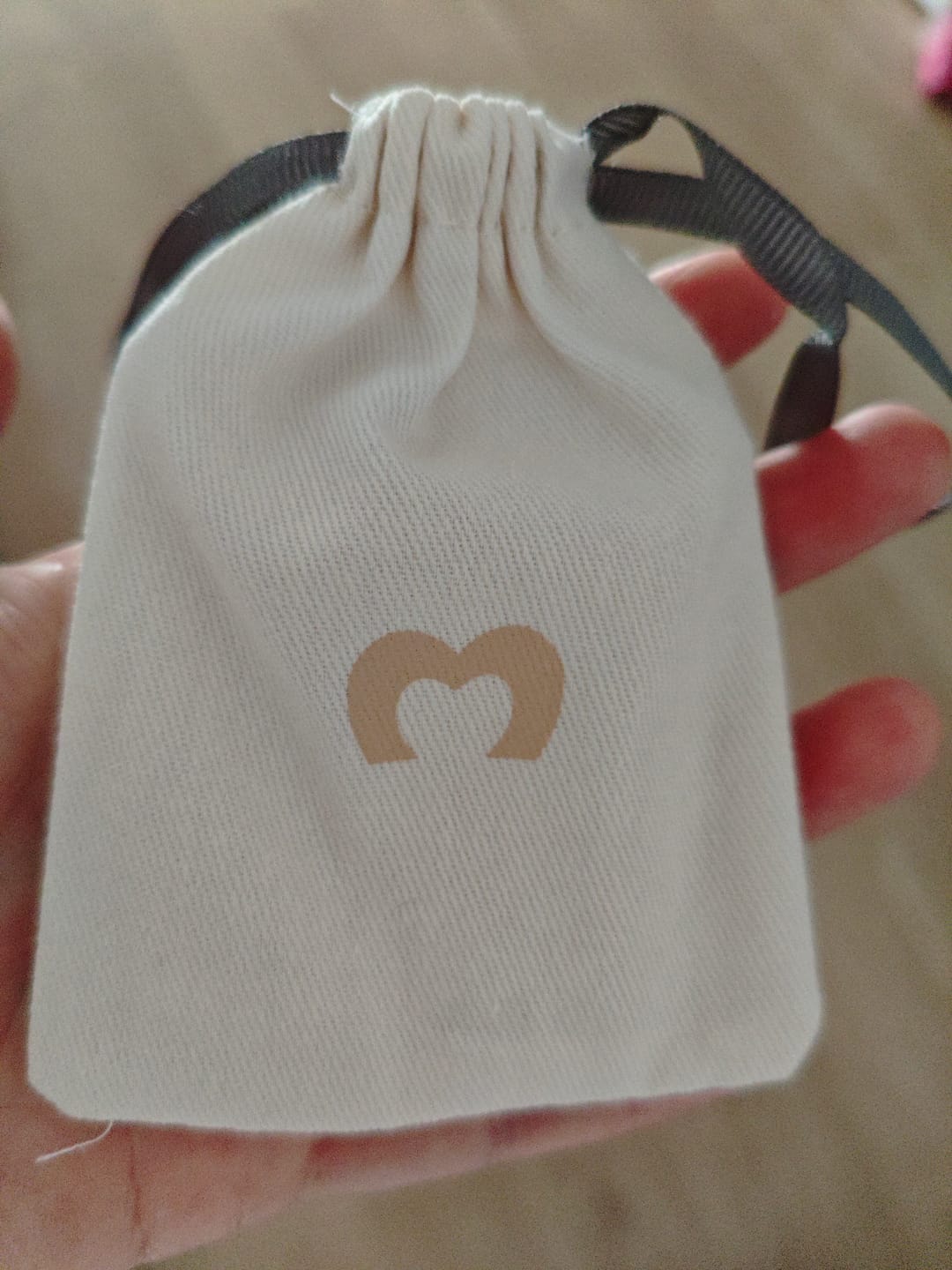 Customer photo review of Bolsita Regalo Sweet Beige