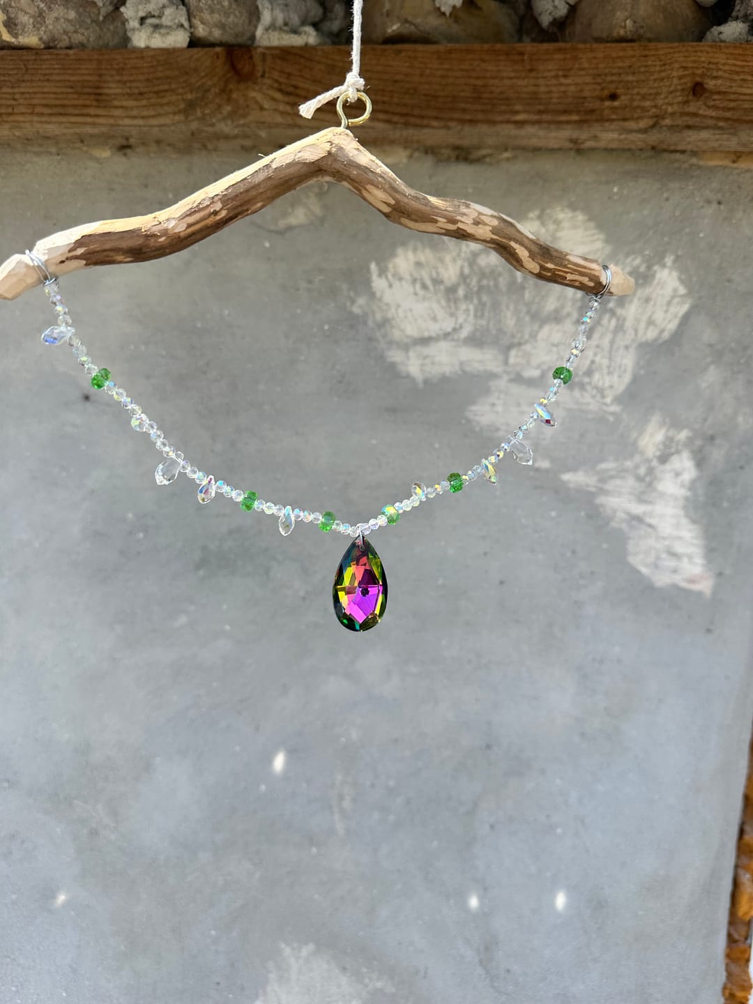 Customer photo review of 5 Simple Beginners Suncatcher Tutorials Bundle  – DIY Crystal Designs + Materials Guide