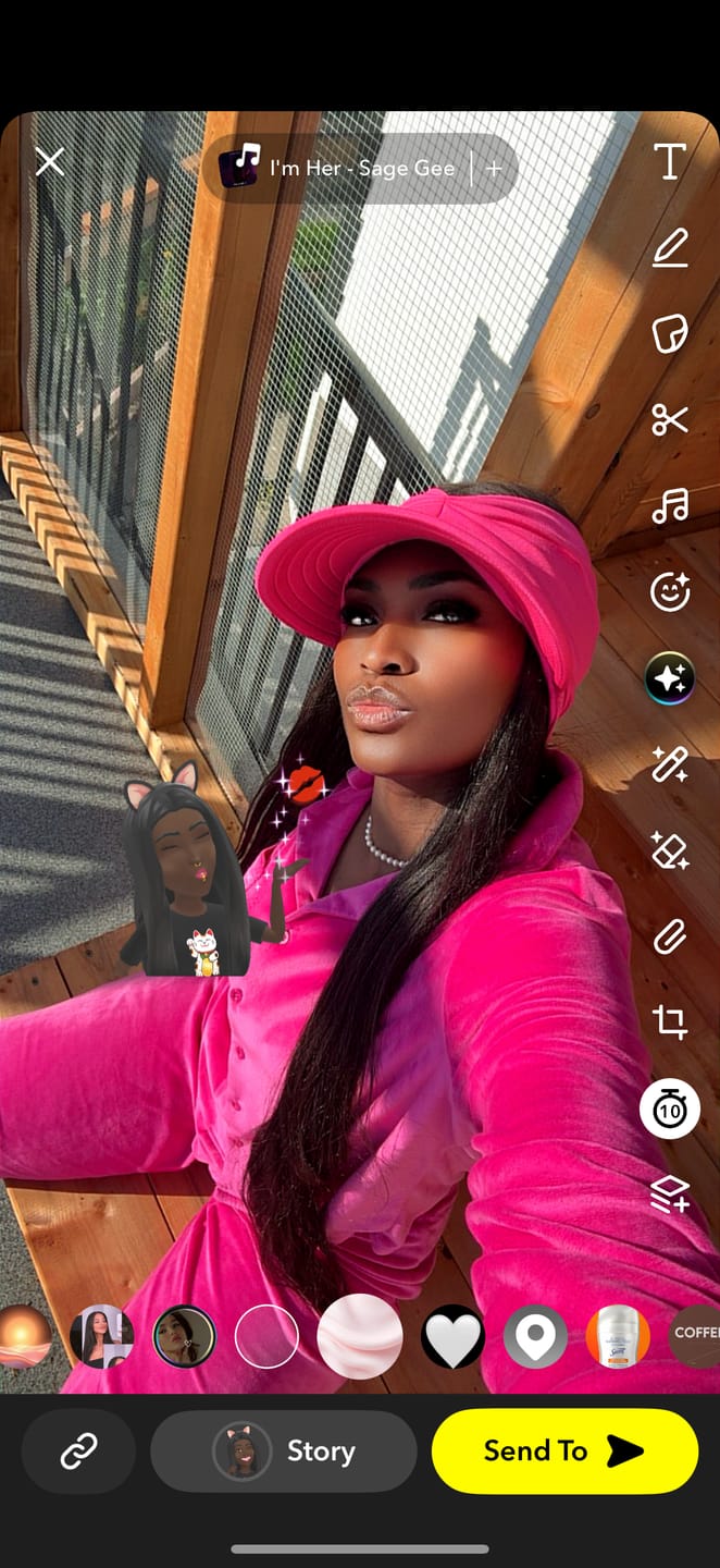 Customer photo review of Women's UPF 50+ UV Protection Sun Visor Hat