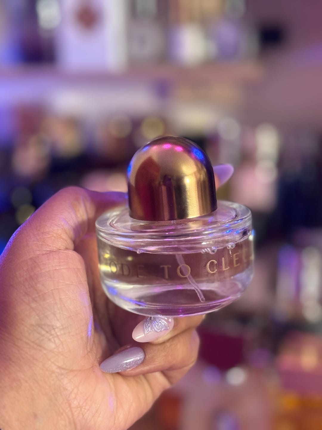 Customer photo review of Ode to Cleo Eau de Parfum