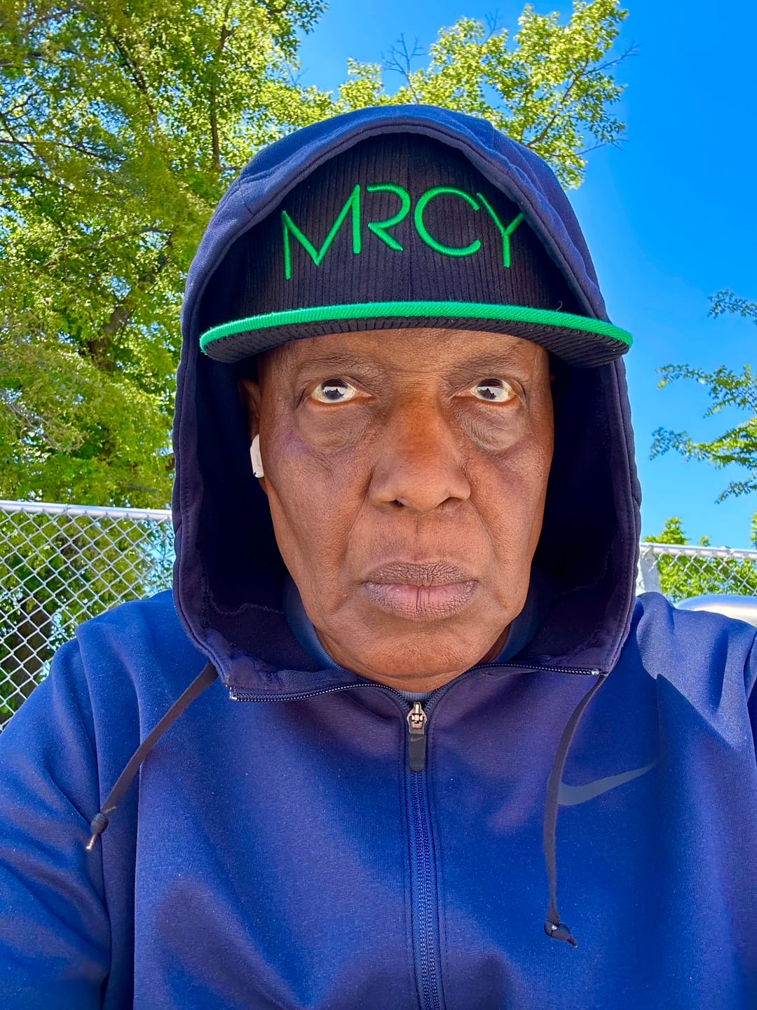 Customer photo review of Corduroy MRCY Snapback - Garden Grove