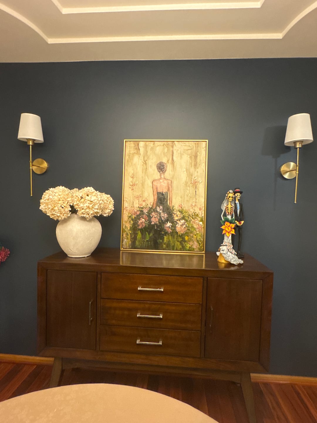 Customer photo review of Textured Sylvan Reverie | Blush Petals