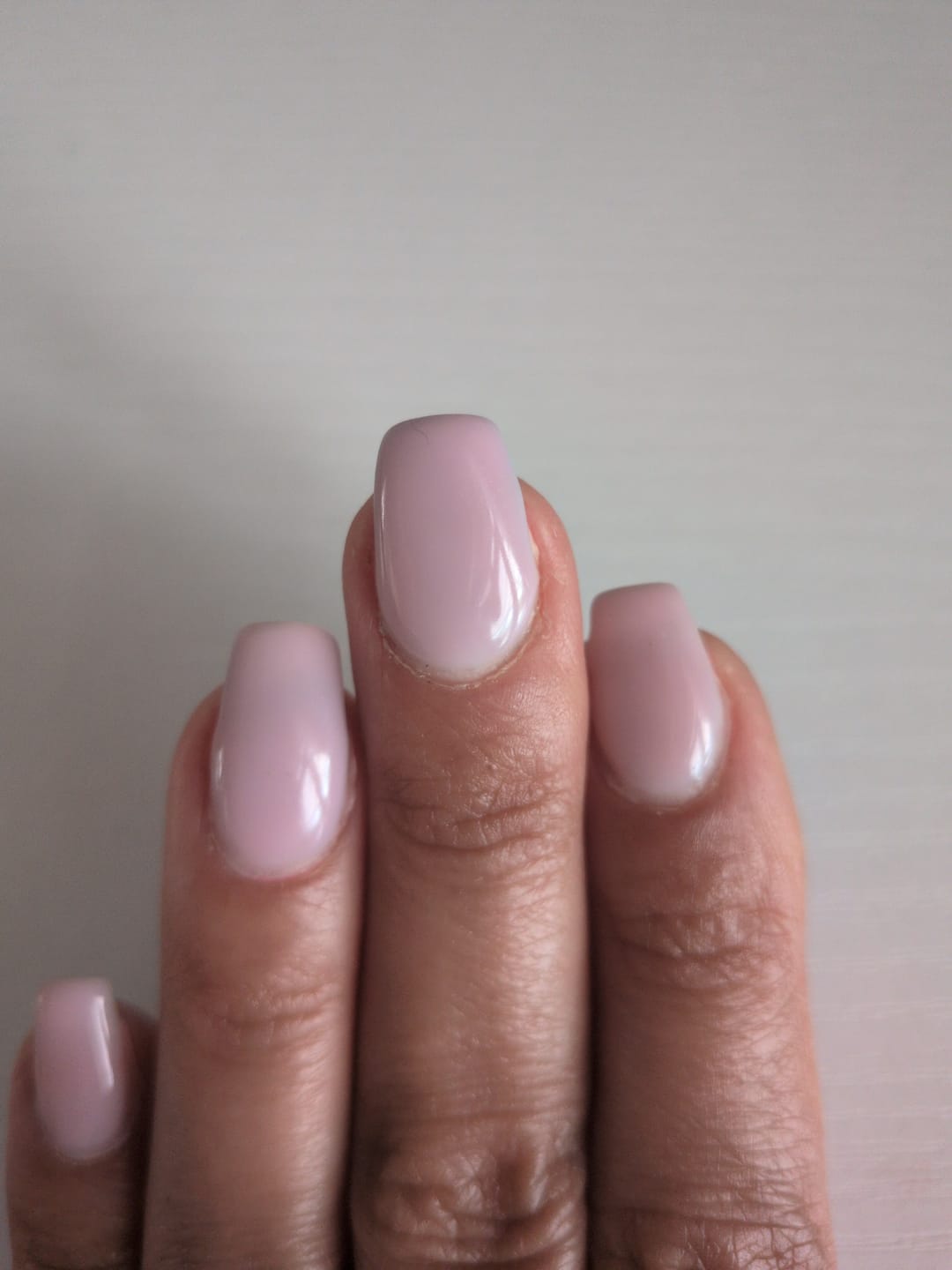 Customer photo review of Semilac One Step 3in1 UV Gel Polish Bottle 252 Milky Pink 11ml