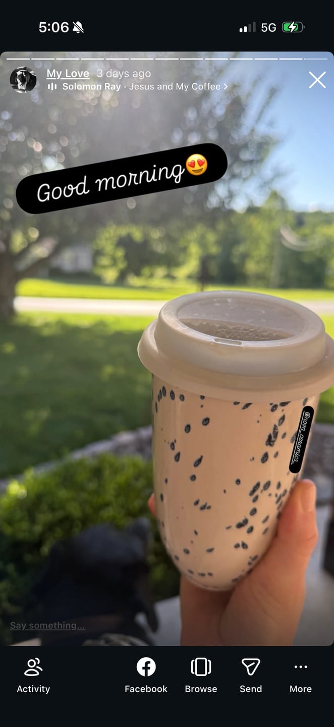 Customer photo review of Orchid Cup 16oz