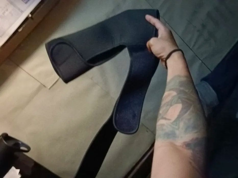 Customer photo review of Shoulder Stabilizer Compression Sleeve