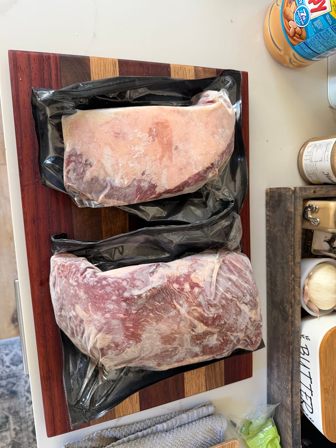 Customer photo review of USDA Choice Tri-Tip Steak