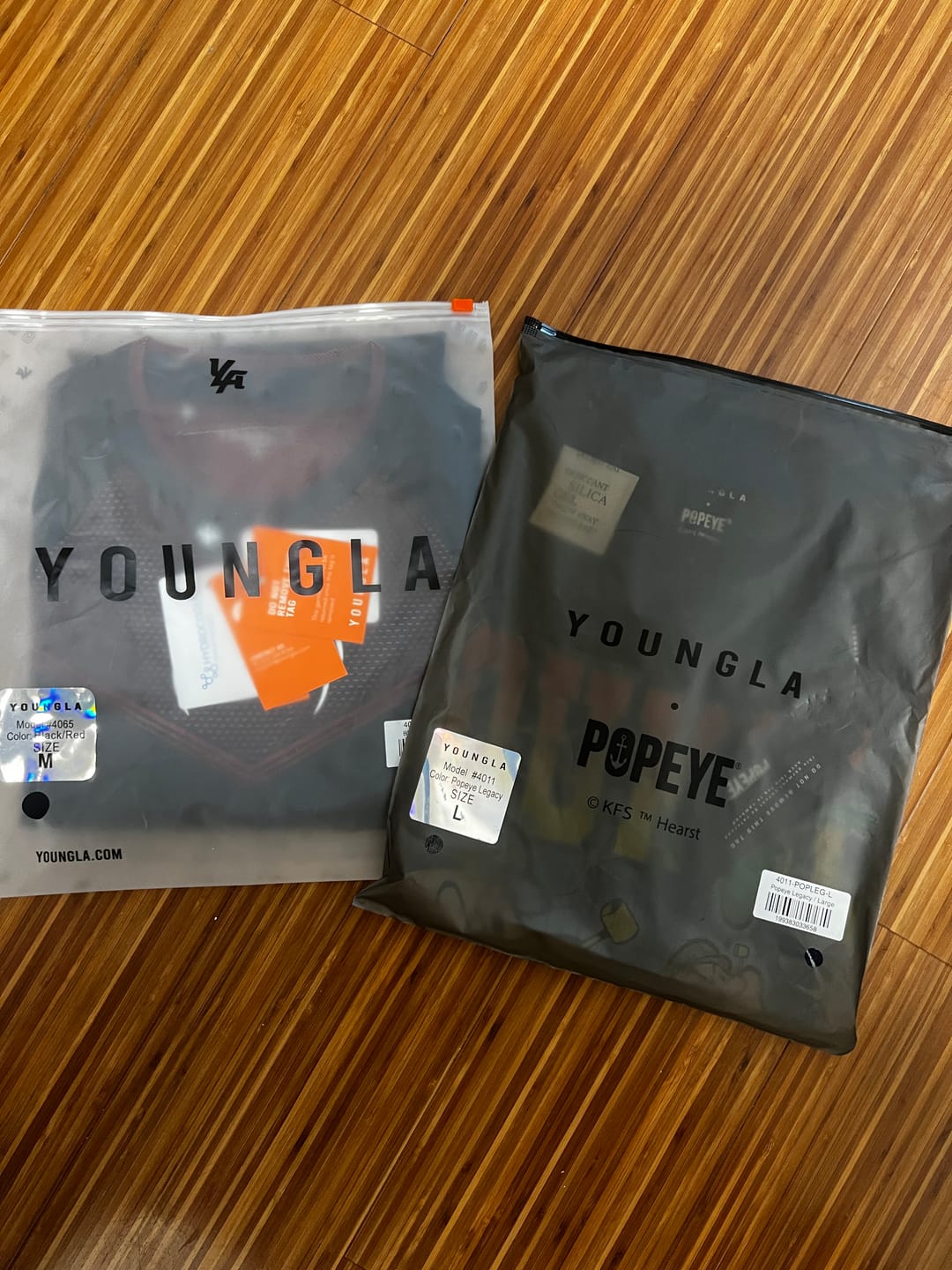 Customer photo review of 4011 - Popeye Flex Tees