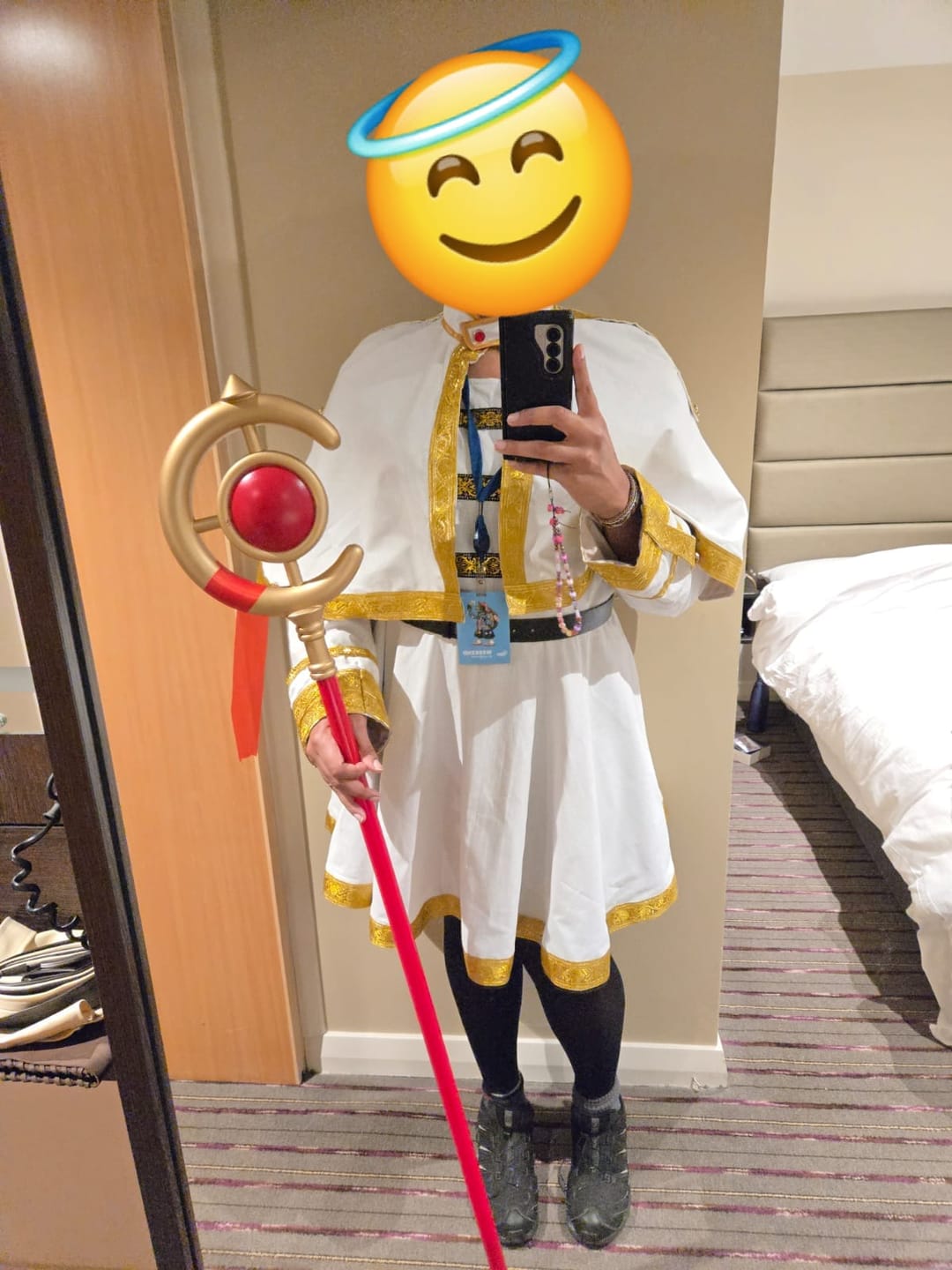 Customer photo review of Plain 100% Cotton Fabric