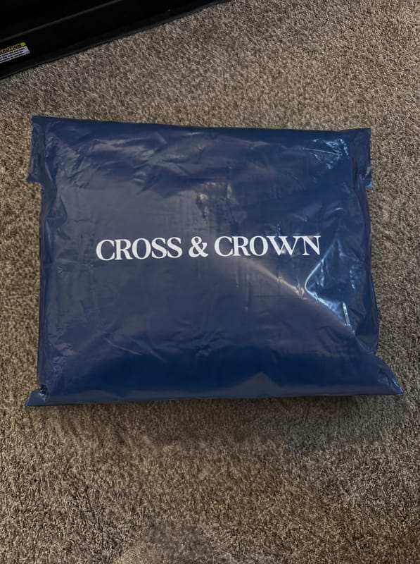 Customer photo review of Classic High Collar Pullover - Cross & Crown
