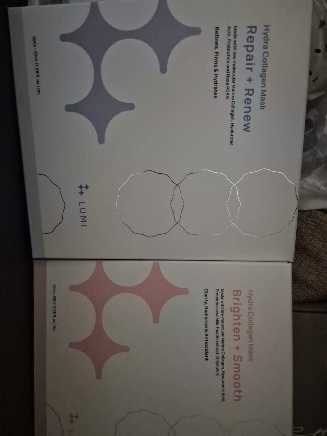 Customer photo review of Hydra Collagen Mask Repair + Renew