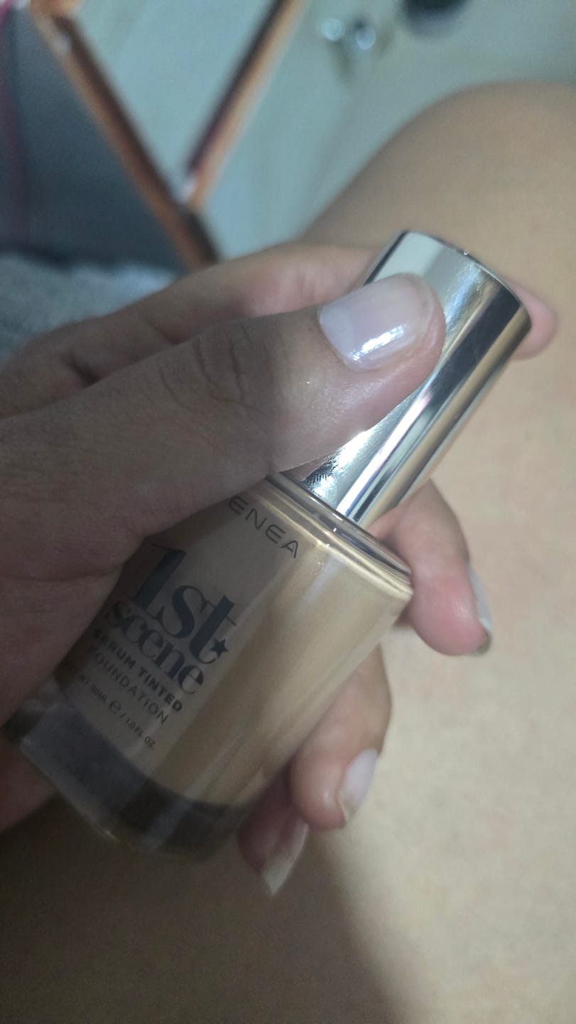 Customer photo review of TINTA DE MAQUILLAJE | SERUM TINTED