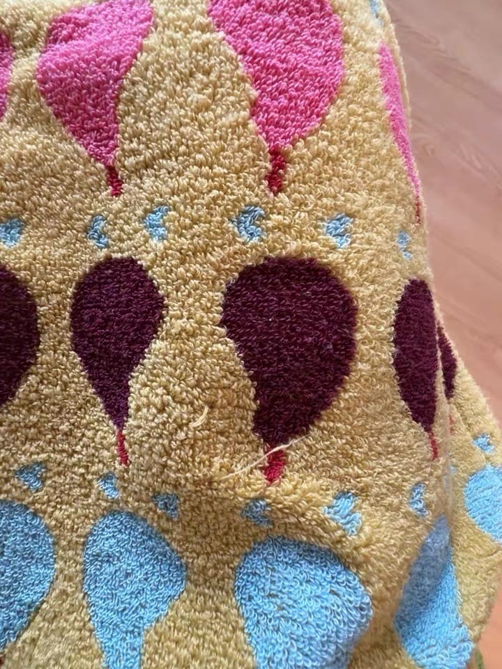 Customer photo review of Summer Pear Towel Collection