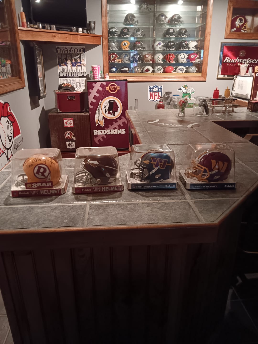 Customer photo review of Washington Commanders Riddell Speed Mini Helmet - NEW 2026