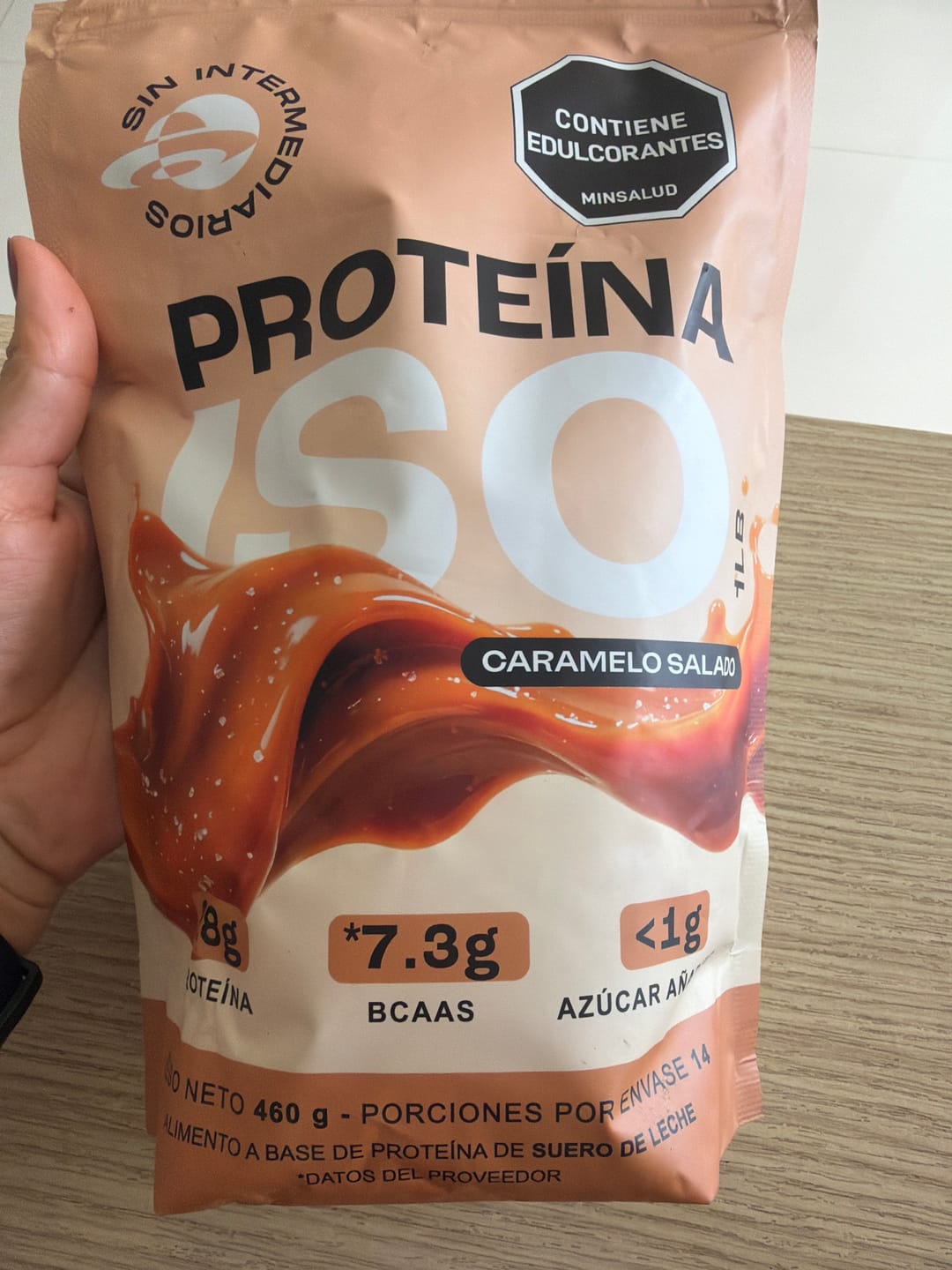Customer photo review of Proteína Aislada ISO - Caramelo Salado