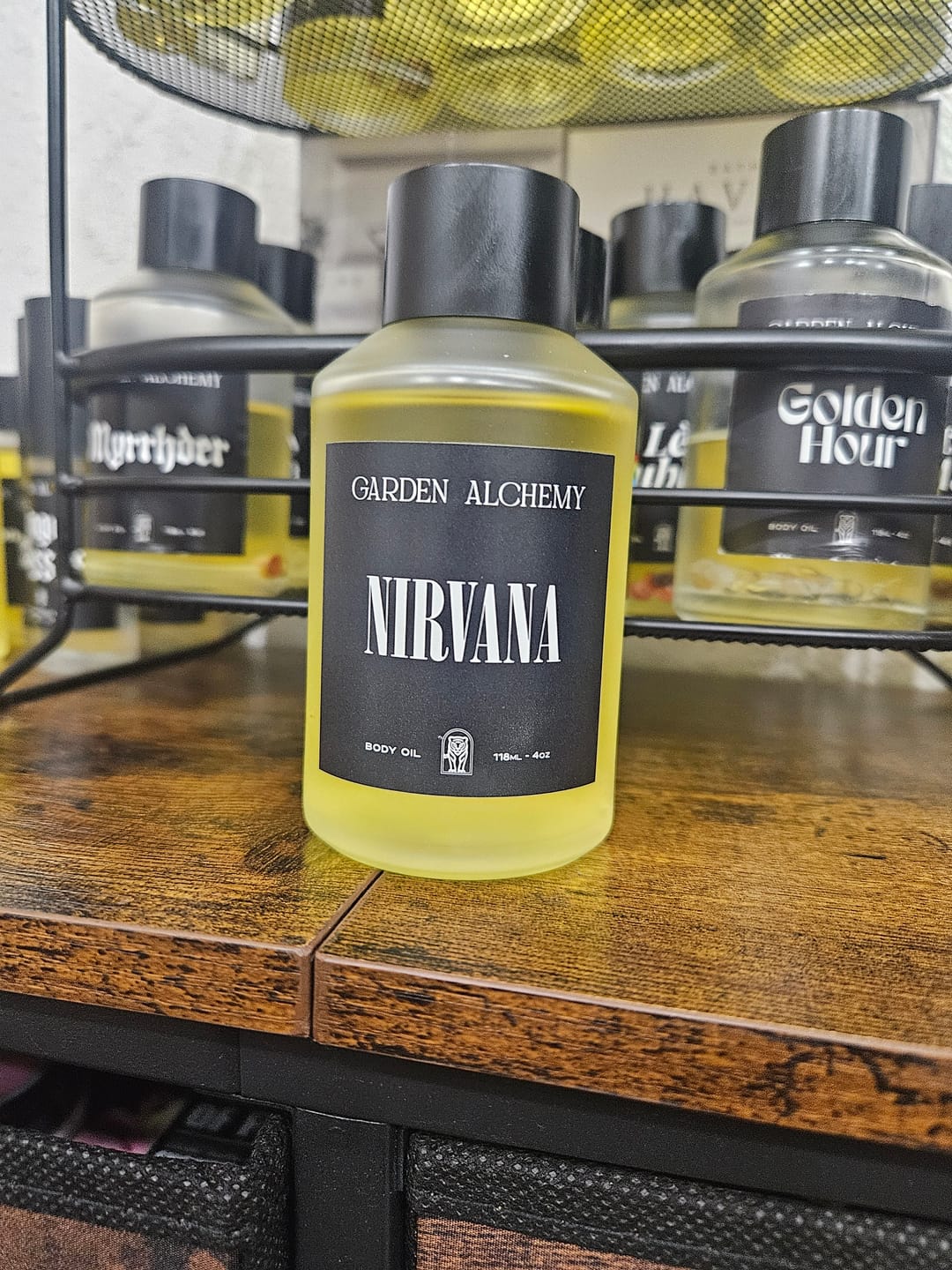Customer photo review of NIRVANA (SALT WATER VANILLA)BODY OIL (new)