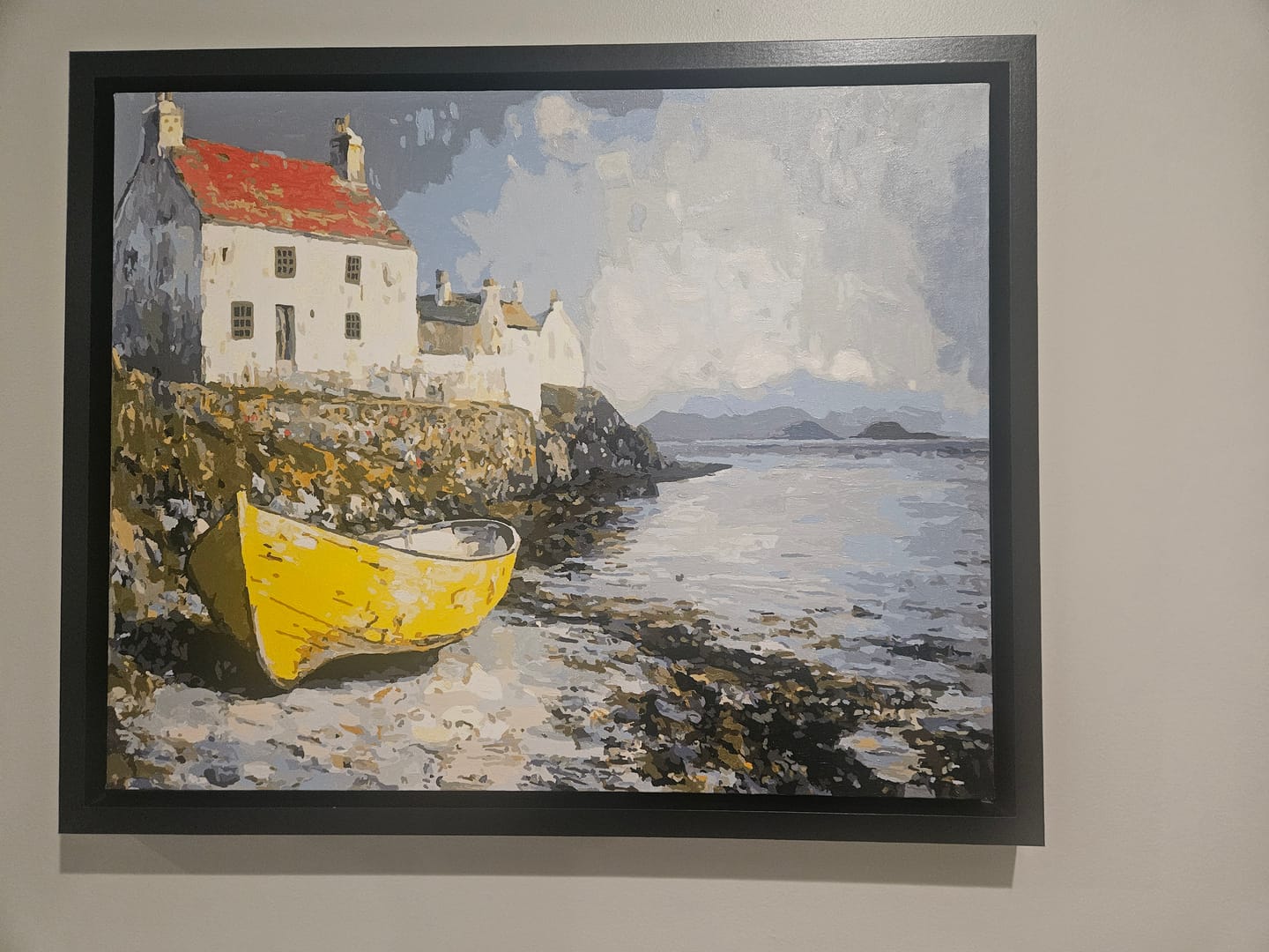 Customer photo review of Rowboat by the Shore