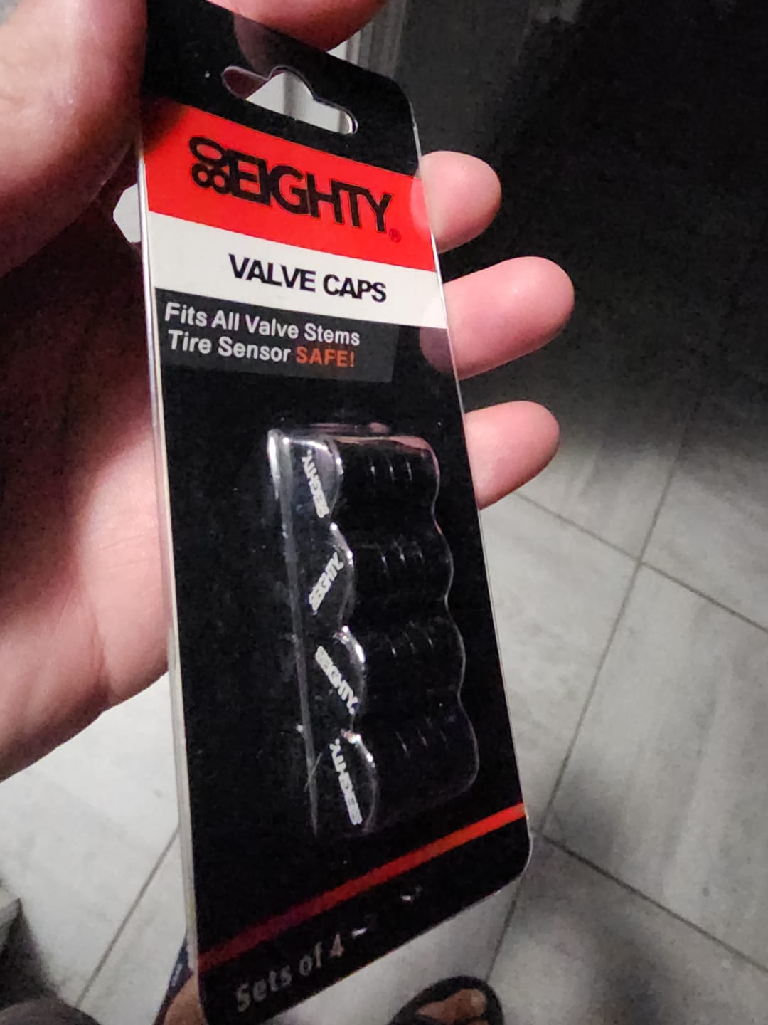 Customer photo review of 80Eighty® Valve Stem Caps